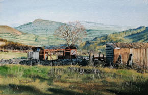 The Skirrid from Gilwern Hill